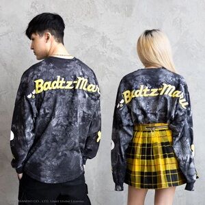 Sanrio Badtz-Maru Black and Yellow Sweater